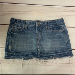 Aeropostale • Mini Jean Skirt